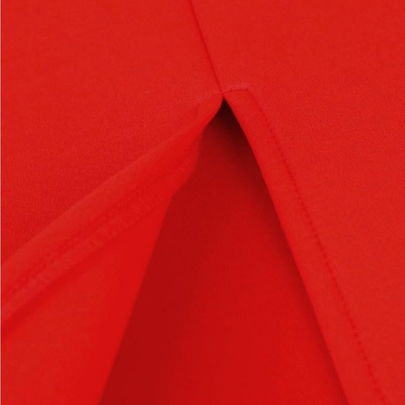 Plus/Curvy size red dress - Picture 7 of 8